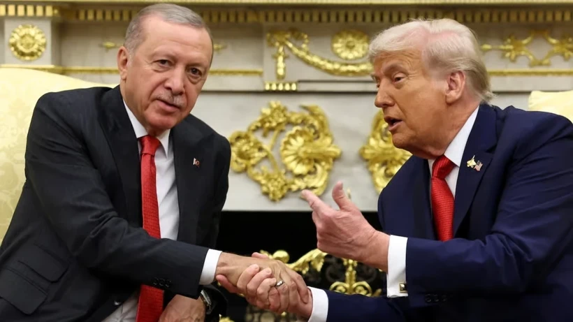 Cumhurbaşkanı Recep Tayyip Erdoğan ABD Başkanı Donald Trump'la bir telefon