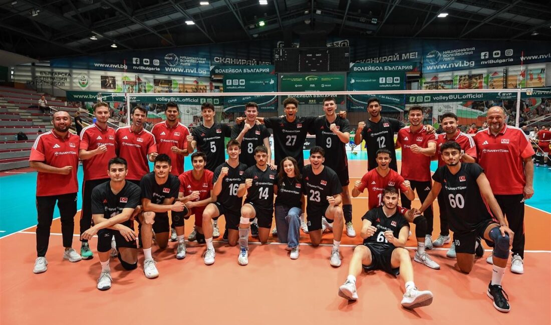 20 Yaş Altı Erkek Voleybol Milli Takımı, Bulgaristan'daki Balkan Şampiyonası