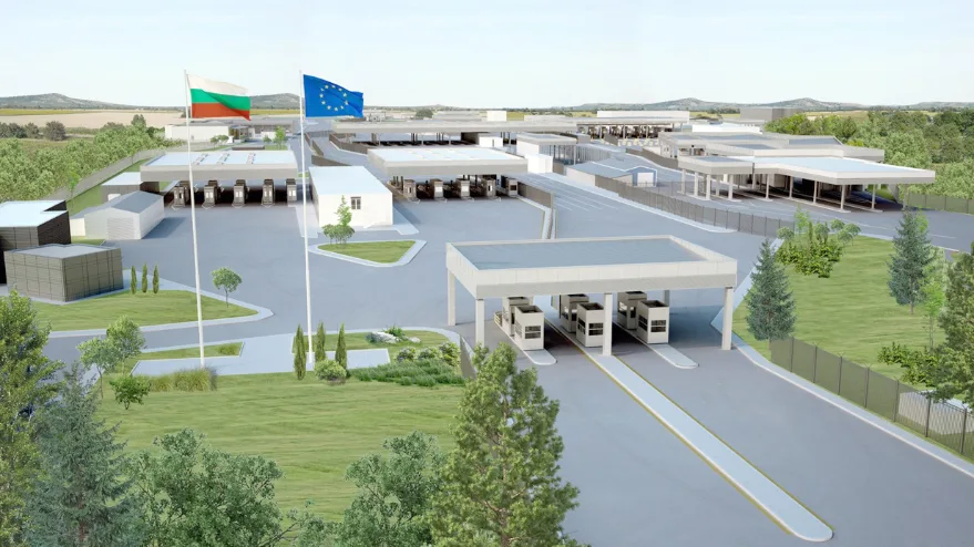Bulgaristan’ın Türkiye sınırındaki Kapitan Andreevo Sınır Kapısı’nda başlayan modernizasyon çalışmalarıyla