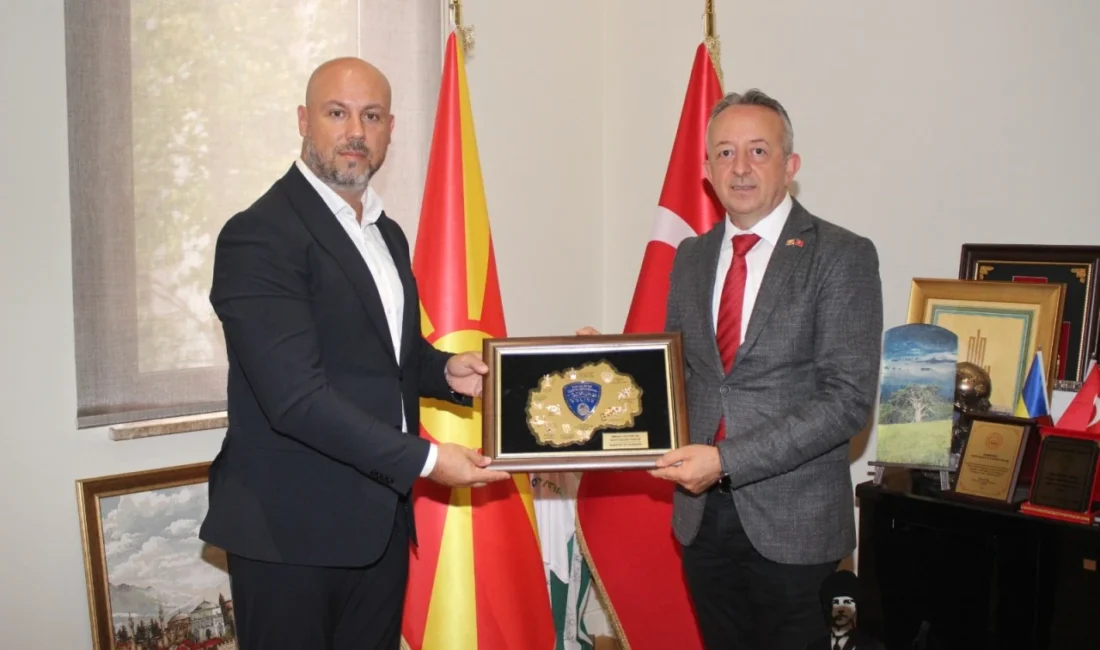 Çeşitli temas ve incelemelerde bulunmak üzere Türkiye’ye gelen Kuzey Makedonya